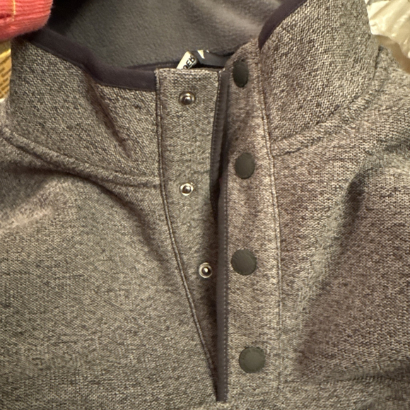 Eddie Bauer Sweater Fleece Snap Pullover MRSP $90 - Picture 3 of 11